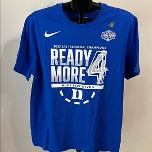 NWOT Nike Duke Blue Devils Championship Tee